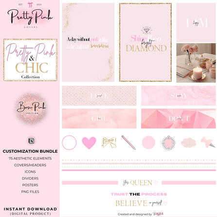 Pretty Pink &amp; Chic Collection (Basic Pink)